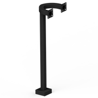 PEDESTAL PRO 42-TT 42″ DUAL HEADED SIDE-BY-SIDE PEDESTAL