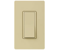 Lutron CA-1PSNL-IV Diva Dual-Voltage Single Pole Switch With Nightlight – (Ivory | Gloss)