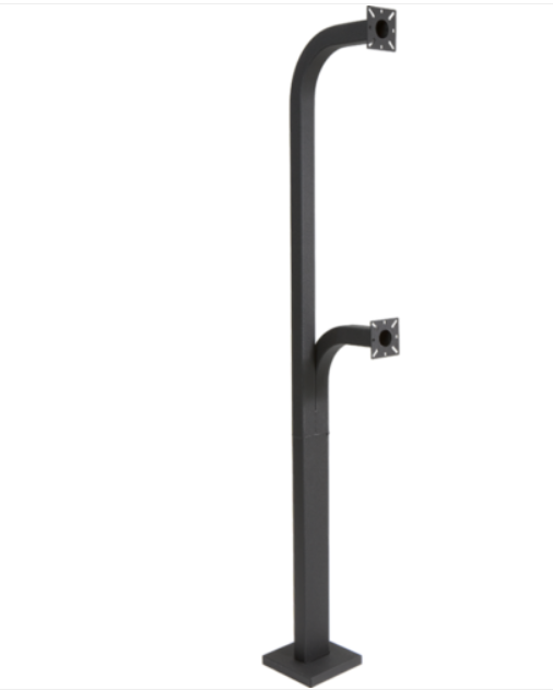 PEDESTAL PRO 72-9C-D 72″ DUAL HEADED GOOSENECK PEDESTAL