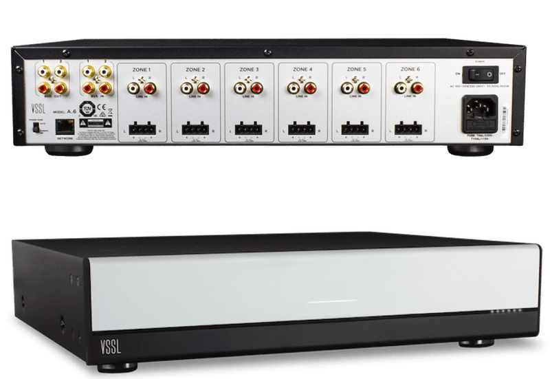 VSSL A.6 Audio Streaming System, 6 Zone, 12 Channel
