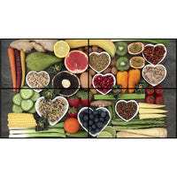 LG 55VX1DW-4P 2x2 55" Video Wall Bundle with Peerless Mount