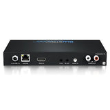 Blustream IP200UHD-TX IP Multicast HDMI UHD Video KVM over 1GB Network Receiver with Bi-directional IR / RS-232 & USB / KVM