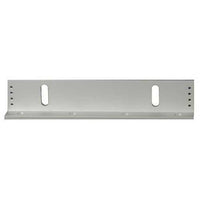 Alarm Controls AM6320 5/16" Fixed Single L Bracket for 1200 Series Single Magnetic Lock, 10-1/2"L x 1-1/2" x 1", Clear Anodized