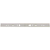 Alarm Controls AM3331 1/4" Spacer Plate for 600LB Double Magnetic Lock, 19-3/4" x 1" x 1/4", Clear Anodized