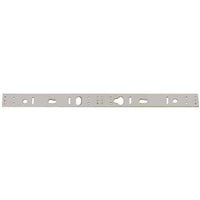 Alarm Controls AM3331 1/4" Spacer Plate for 600LB Double Magnetic Lock, 19-3/4" x 1" x 1/4", Clear Anodized