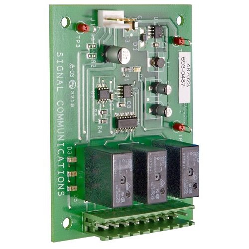 SigCom SIG-3-REL Common Alarm and Trouble Output Module, 3-Relay Card