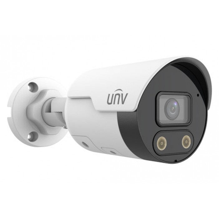 Uniview IPC2124SB-ADF40KMC-I0 4 Megapixel HD Light and Audible Warning Fixed Bullet Network Camera with 4mm Lens