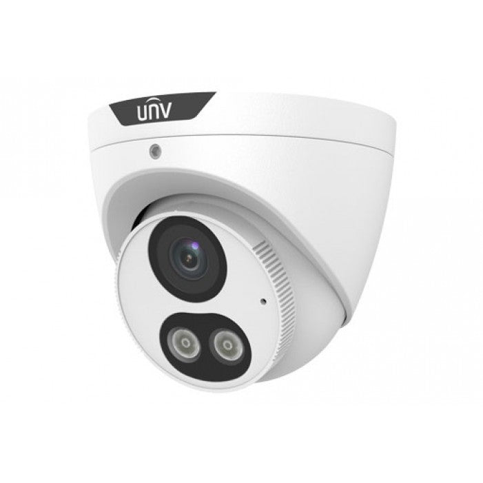 Uniview IPC3618SE-ADF28KM-WL-I0 8 Megapixel Outdoor Network Dome Camera with 2.8mm Lens