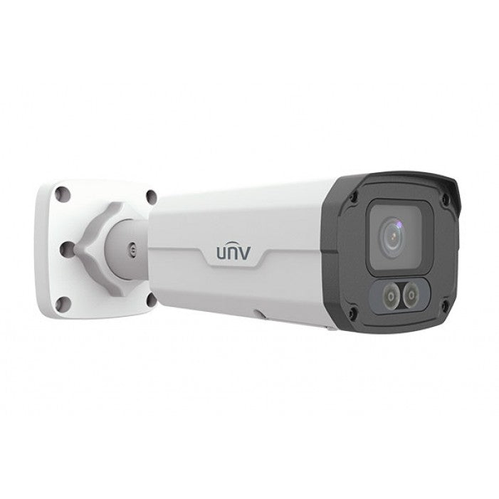 Uniview IPC2224SE-DF60K-WL-I0 4 Megapixel HD ColorHunter Fixed Bullet Network Camera with 6mm Lens