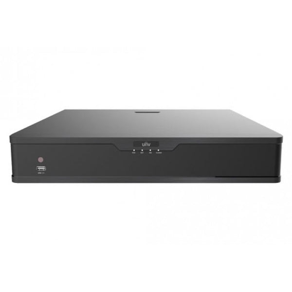 Uniview NVR304-32E2-P16 32 Channels NVR, Plug & Play with 16 Independent PoE Network Interfaces, No HDD
