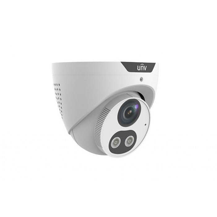 Uniview IPC3618SB-ADF28KMC-I0 8 Megapixel HD Light and Audible Warning Network Eyeball Camera with 2.8mm Lens