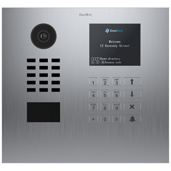 DoorBird D21DKH IP Video DoorBell w Horizontal Keypad