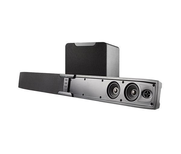 Episode ES-SNDBR-2.1-BLK 2.1 Active Soundbar System with 8" Wireless Subwoofer