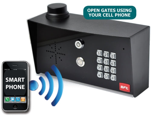BFT Cellular Call Box W/ Keypad- Pedestal Mount - BFTCELL-PRIME4G
