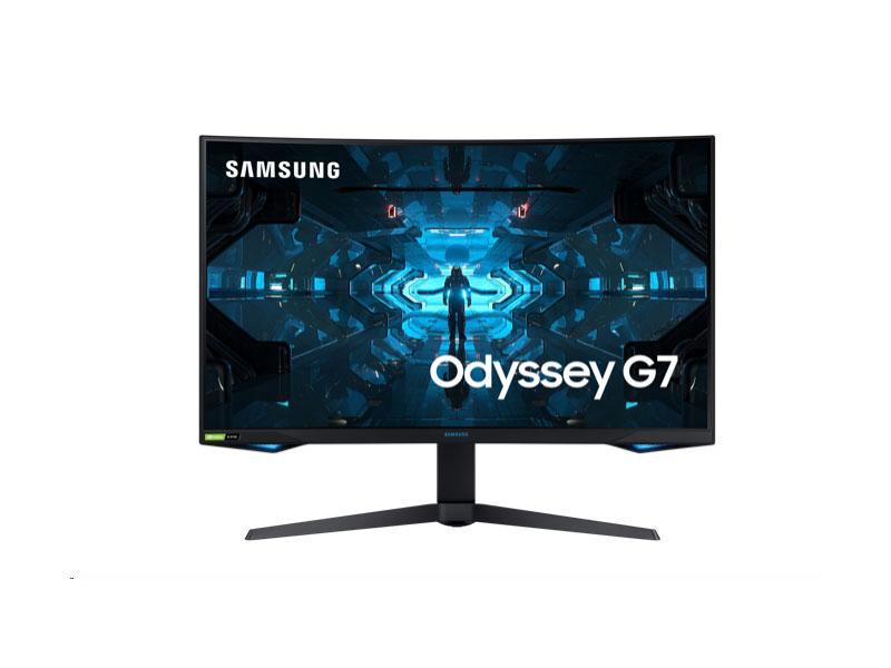 Samsung C32G75TQSN 32" Odyssey G7, 32inch, 16:9, 1000R Curved VA panel, 240Hz, G-Sync, HDR600, QHD 2560x1440, QLED, sRGB, HDMI/DPx2/USB Hub, 1 yr wrty
