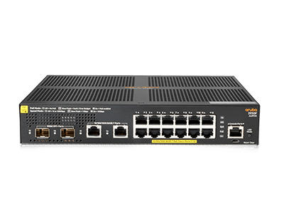 HPE Aruba JL693A#ABA  2930F 12G PoE+ 2G/2SFP+ - switch - 12 ports - managed - rack-mountable