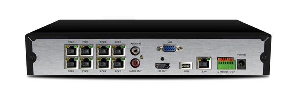 Silarius Pro Series SIL-NVR4K164 4K NVR 16CH ,8CH POE, 4TB HDD