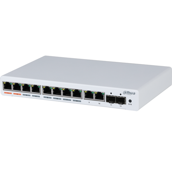 Dahua DH-PFS4212-8GT-96 8-port Managed PoE Gigabit Ethernet Switch