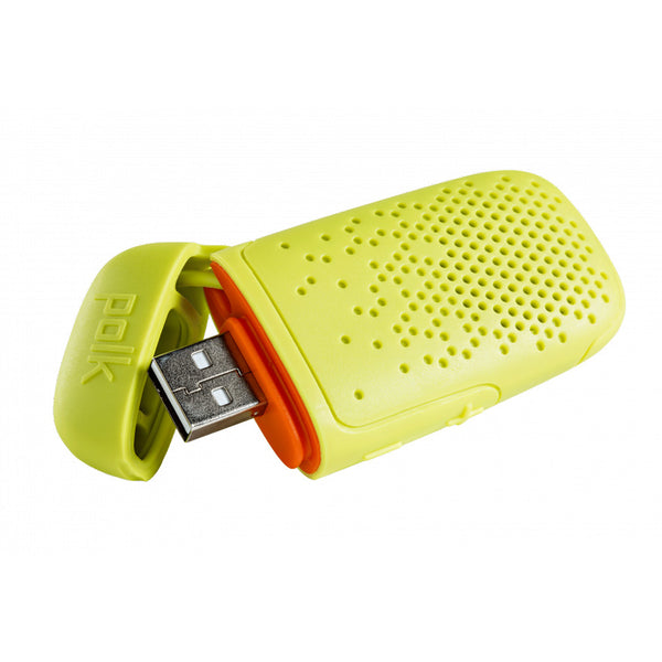 Polk Audio Bit Wearable Bluetooth Speaker (Yellow)