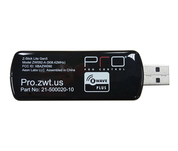 Pro Control® Z-Wave USB Programming Tool PRO.ZWT PC-PRO-ZWT