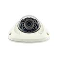 Hanwha QNV-6024RM Wisenet Q-Series 2MP IR Mobile Vandal Flat Camera, 3.6mm Fixed Lens, Ivory