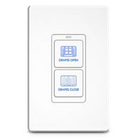 RTI RK1+2 2 Button In-Wall Keypad- White