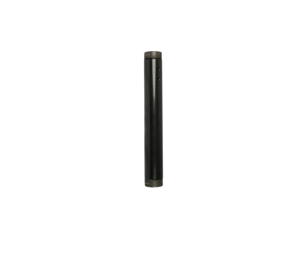 Strong™ SM-FIXPOLE-12-BLK Fixed Extension Poles for Ceiling Mounts with 1.5" NPT Threading, 12"