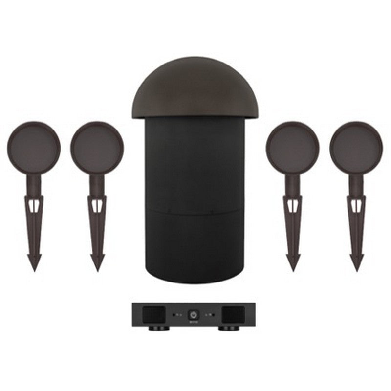 Sonance PATIO 4.1 W/SR2-125 Patio 4.1 Outdoor Speaker System with SR 2-125