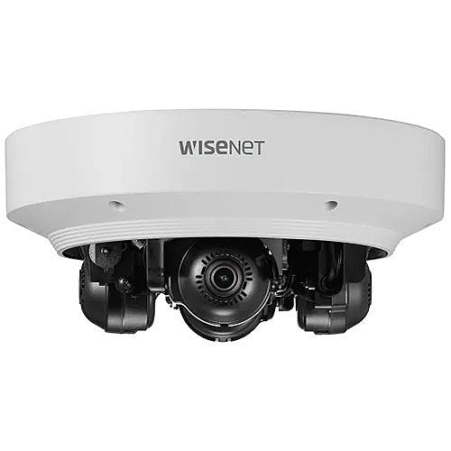 Hanwha PNM-9084QZ1 Wisenet 8MP WDR Multi-Sensor PTRZ Camera, 3-6mm Mot ...