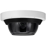 Hanwha PNM-9084RQZ1 Wisenet 4 x 2MP Multi-Directional PTRZ Camera, 3.2-10mm Motorized Varifocal Lens, White (Replaces PNM-9084RQZ)