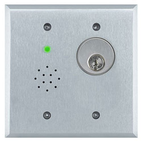 SDC EA-708V EA Series Double Gang Door Prop Alarm with Mortise Key Cylinder Reset/Bypass Prep