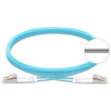 TechLogix M4D-ARM-LCLC-07 7m (22.9 ft) Armored Fiber Patch Cord w/LC to LC Connectors