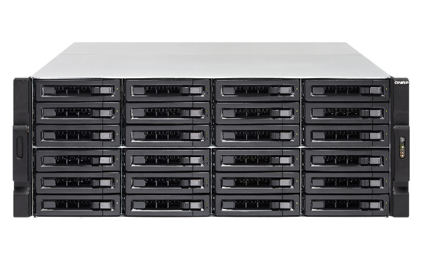 QNAP TVS-EC2480U-SAS-RP 24-bay high-performance NAS/iSCSI/IP-SAN unified storage
