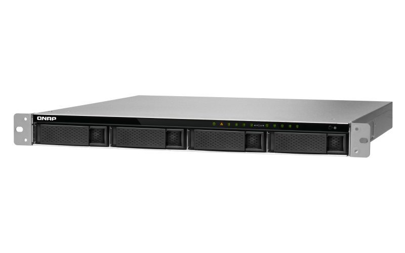 QNAP TS-977XU-RP HDD + SSD hybrid-structure AMD Ryzen™ 1U rackmount NAS with up to 6 cores/12 threads