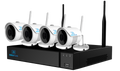 Silarius SIL-4CHNVRWIFI8MPKIT 4-Channel NVR Kit + 4 x 8MP Cameras, Wi-Fi, 4K, 1 Drive Bay