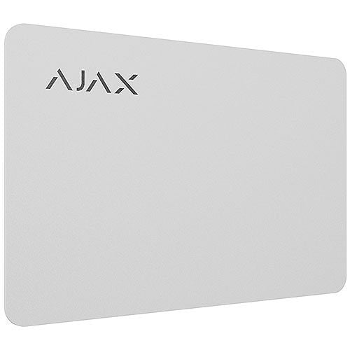AJAX 42834.89.WH Contactless Card, 100-Piece, White