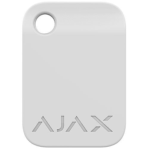 AJAX 42850.90.WH Contactless Key Fob, 100-Piece, White