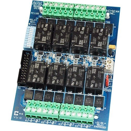 Keyscan OCB8 Form-C Output Control Board – Silarius