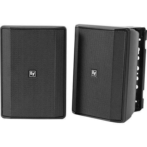 Electro-Voice EVID-S5.2XB 5.25 in. 2-Way Commercial Loudspeaker, Pair, Black