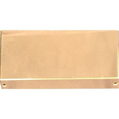 Alarm Controls DUC-4B 600D Magnetic Lock Dress-Up Cover, Polished Brass