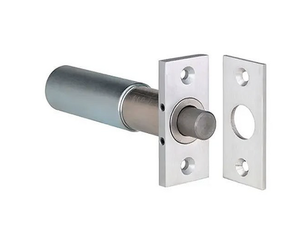 SDC 210HV Conventional Direct Throw Mortise Electric Bolt Lock, Failsecure, Dull Aluminum