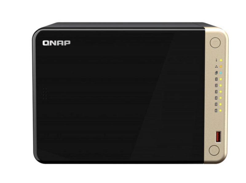 QNAP  TS-664-8G-US 6-Bay High-Performance Desktop NAS. IN