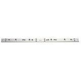 Alarm Controls AM6331 1/4" Spacer Plate for 1200 lb. Double Magnetic Locks, 21"L x 1-1/2"W x 1/4"D, Clear Anodized (US28)