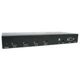 Tripp Lite B320-4X1-MHE-K 4-Port Presentation Switch Kit, 4K 60 Hz (4:4:4) HDMI, DP, USB-C and VGA to HDMI over Cat6 Extender, 125 ft., TAA