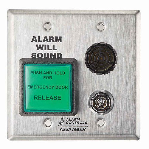 Alarm Controls DE-11SEC DE-1 with Delayed Egrees Station with 1 Second Nuisance Delay