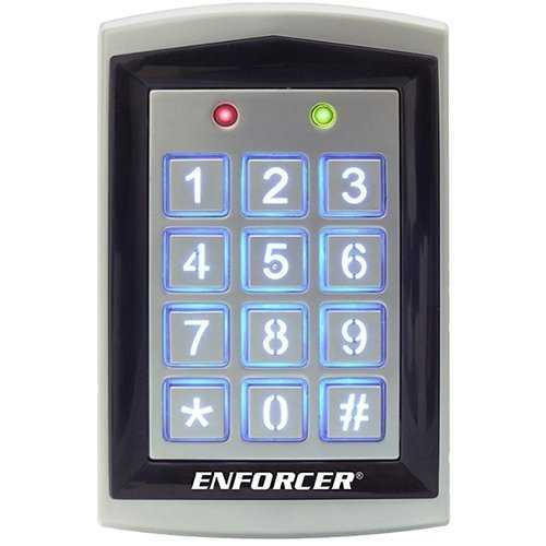 SECO-LARM SK-1323-SPQ Sealed Housing Weatherproof Stand-Alone Keypad with Proximity Card Reader