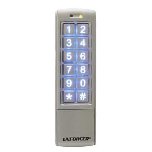 SECO-LARM SK-2323-SPQ Mullion-Style Digital Access Keypad - Adds Built-In Proximity Card Reader