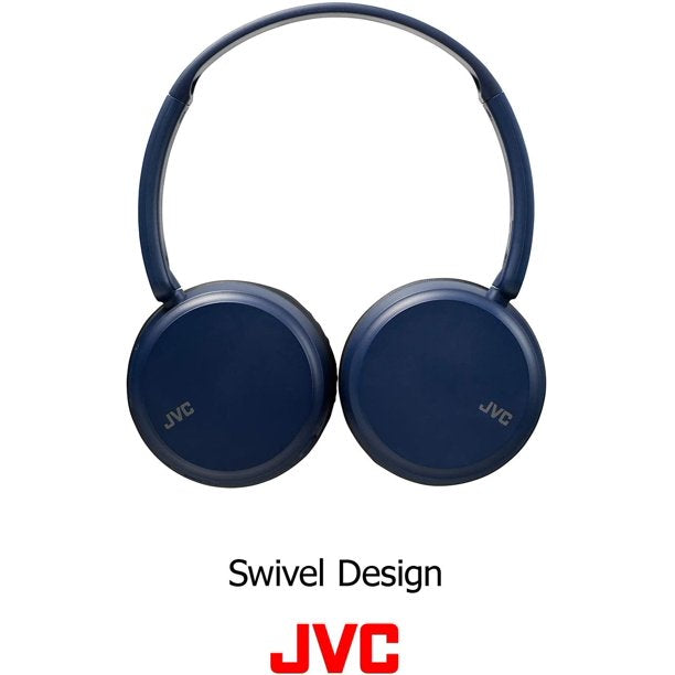 IN STOCK! JVC HAS35BTA On-Ear Wireless Bluetooth® Headphones with Microphone (Blue)