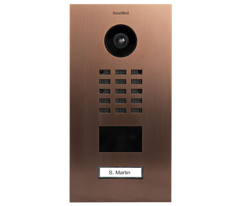 DoorBird™ DB-D2101V-V4A-BR D2101V IP Video Door Station