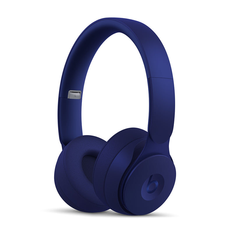 Beats by Dr. Dre Solo Pro MRJA2LL/A Wireless Noise Cancelling On-Ear Headphones with Apple H1 Headphone Chip - Dark Blue